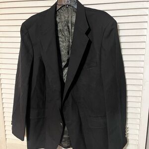barrington men's jacket black size 44